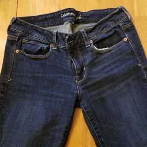 American Eagle skinny kick jeans